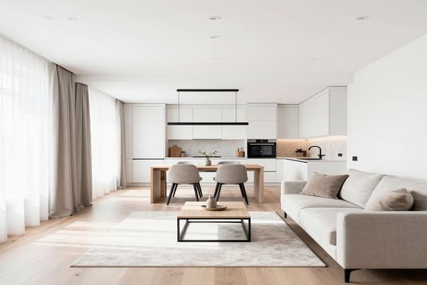 Ремонт квартир свободной планировки