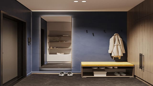 Отделка стен в коридоре Отделка стен в коридоре